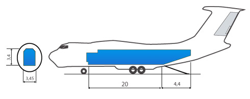 схема Ильюшин Ил-76